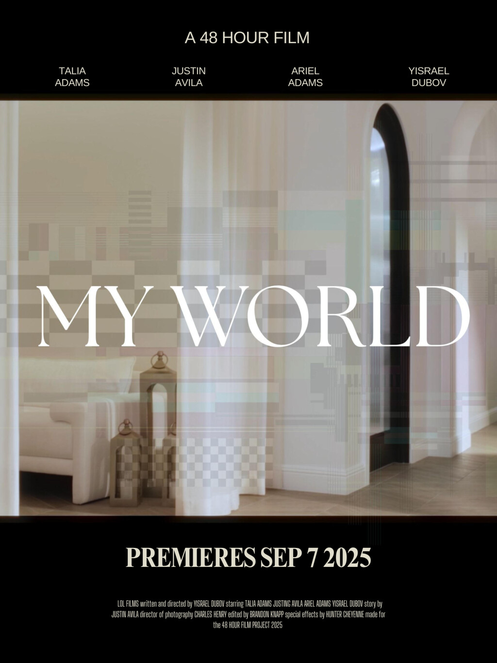 Filmposter for My World